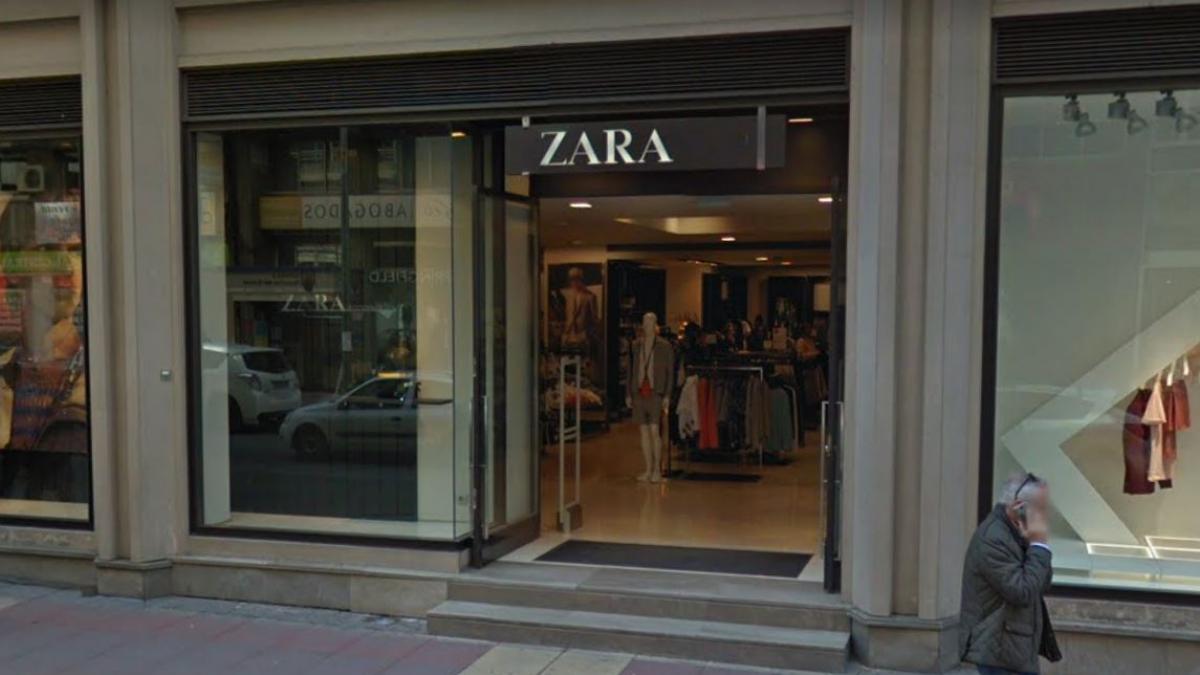 Fachada de tienda Zara