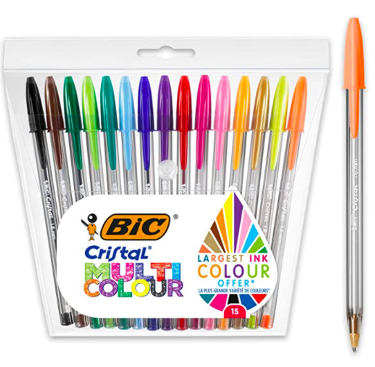 El pack de 15 bolígrafos Bic que triunfa en Amazon llega ahora con un 36 por ciento de descuento