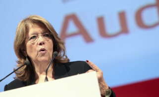 La promesa de Sánchez sobre el precio de la luz enfada al PP: “¿Se cree que somos tontos?”. En la imagen la vicesecretaria sectorial del Partido Popular, Elvira Rodríguez. / EFE