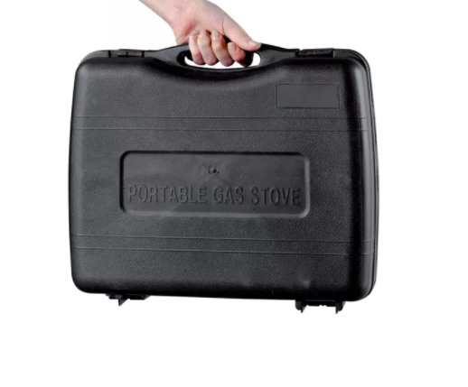 El maletín para transportar el hornillo de Campingaz que venden en Decathlon
