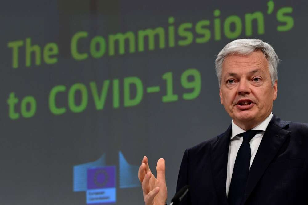 Los jueces acuden al comisario de Justicia europeo, Didier Reynders, para desbloquear el CGPJ./ EFE