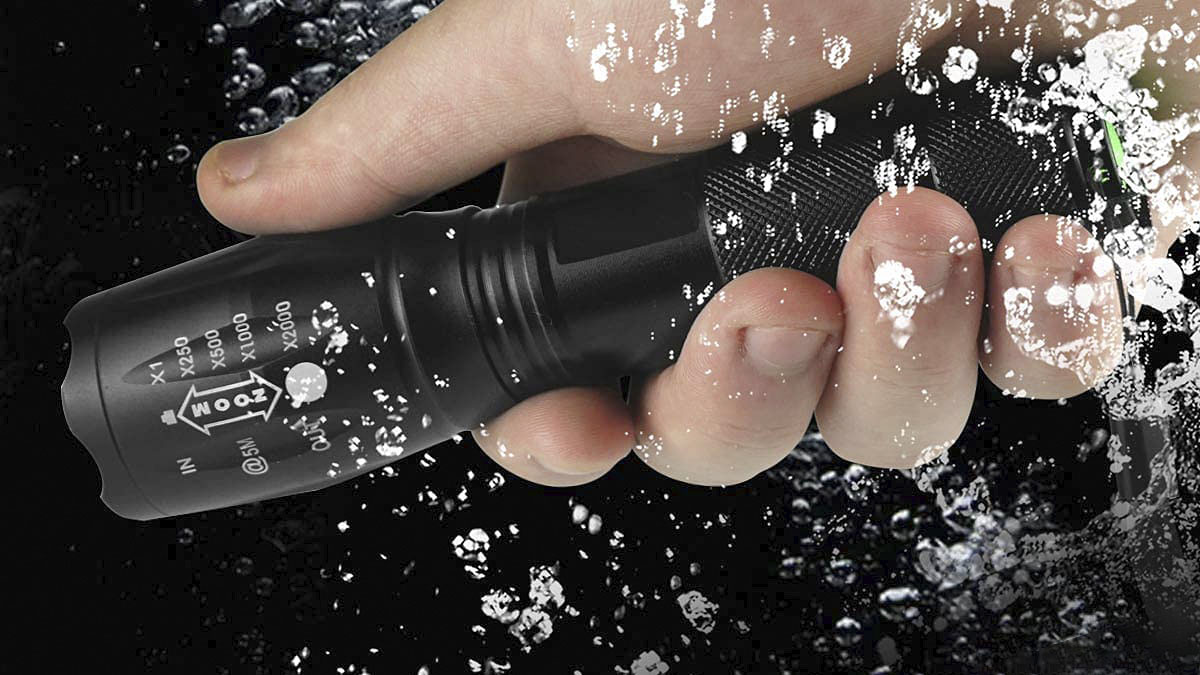 Linterna LED a la venta en Amazon