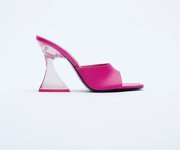 Sandalias de tacon de Zara