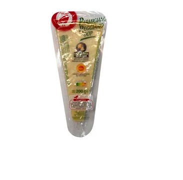La cuña de 200 gramos de Queso Parmigiano Reggiano que venden en Alcampo