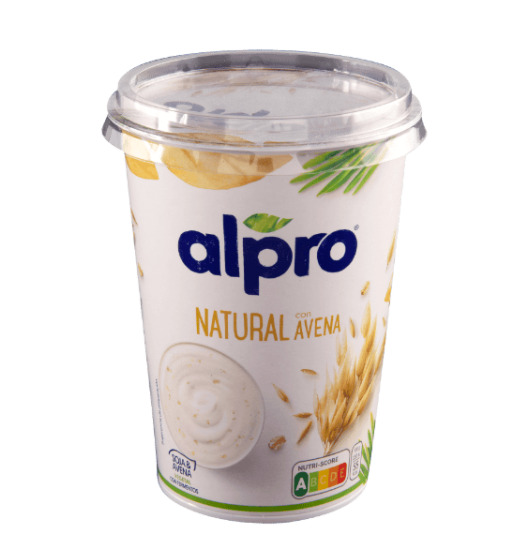 El Postre de soja natural con avena de Alpro a la venta en Aldi a partir del 13 de octubre