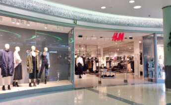 El interior de una tienda de H&M