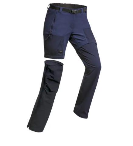 Pantalones Desmontables Mujer Montaña y Trekking Forclaz Trek500 por 39,99 euros en Decathlon