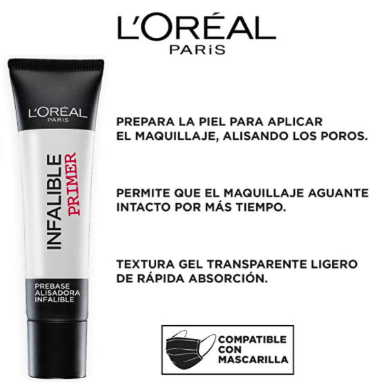 La prebase de L'Oréal París más exitosa en Amazon