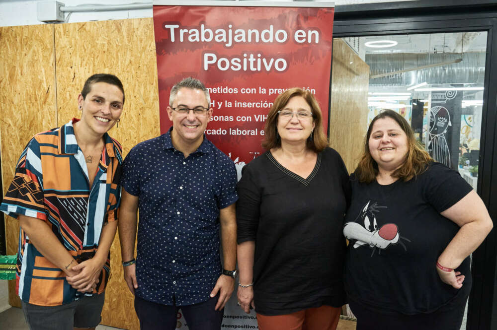 Trabajando en Positivo, en Madrid, proporciona apoyo a empresas para integrar la inserción laboral de personas con VIH