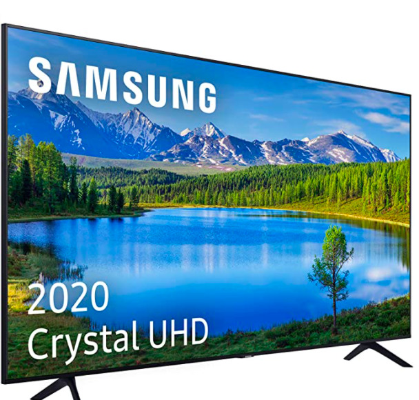 Samsung Crystal UHD 2020 43TU7095 - Smart TV de 43" por 399,99 euros en Amazon