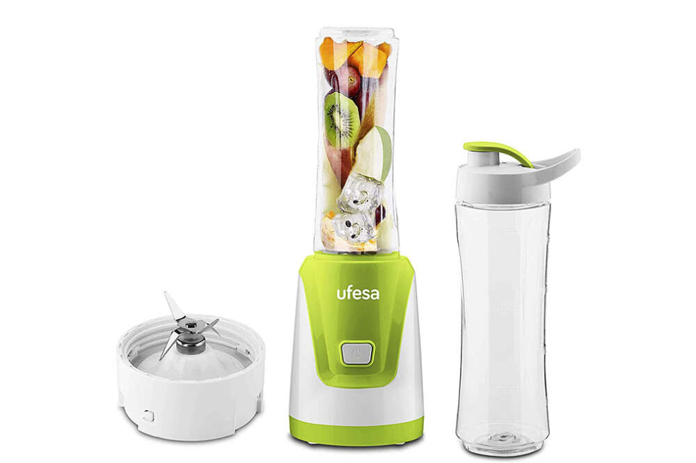 Mini batidora portátil de Ufesa BS1500 con batería recargable, en Amazon
