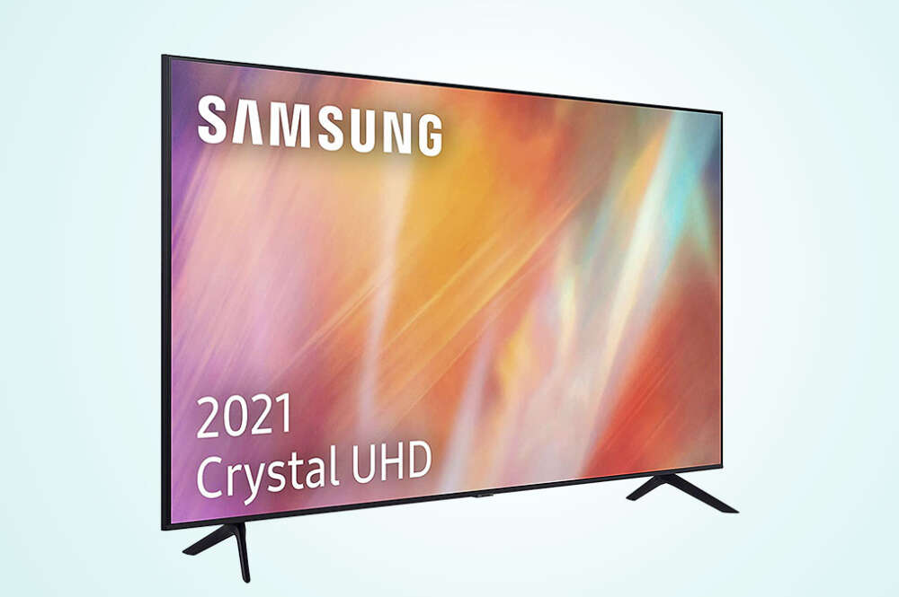 La Smart TV Samsung 4K UHD 2021 55AU7105 que arrasa en Amazon