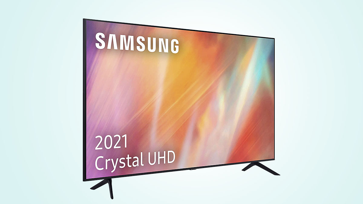 La Smart TV Samsung 4K UHD 2021 55AU7105 que arrasa en Amazon