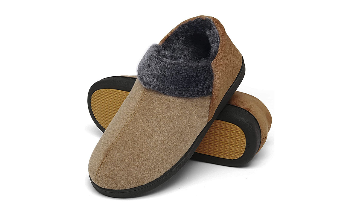 Zapatillas de estar por casa de espuma viscoelástica de Mishansha, en Amazon