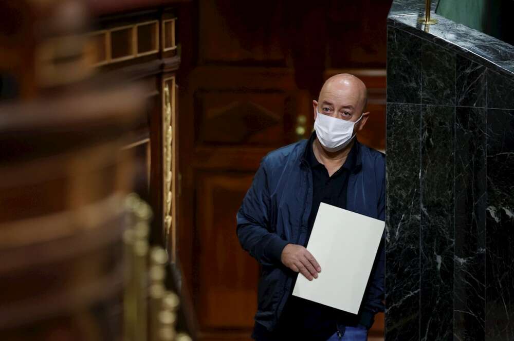 El diputado del PSOE, Odón Elorza, en el Congreso. Foto: EFE