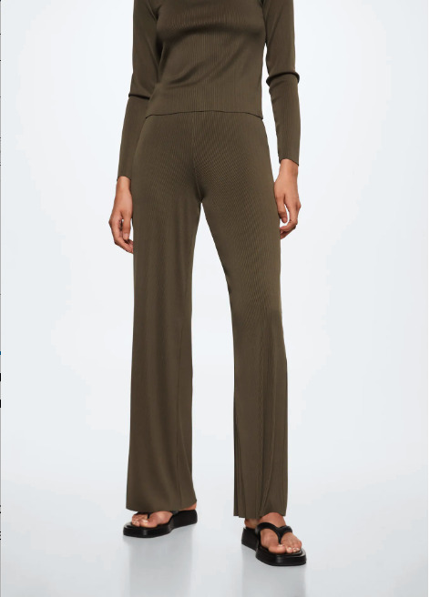 Pantalón punto Mango
