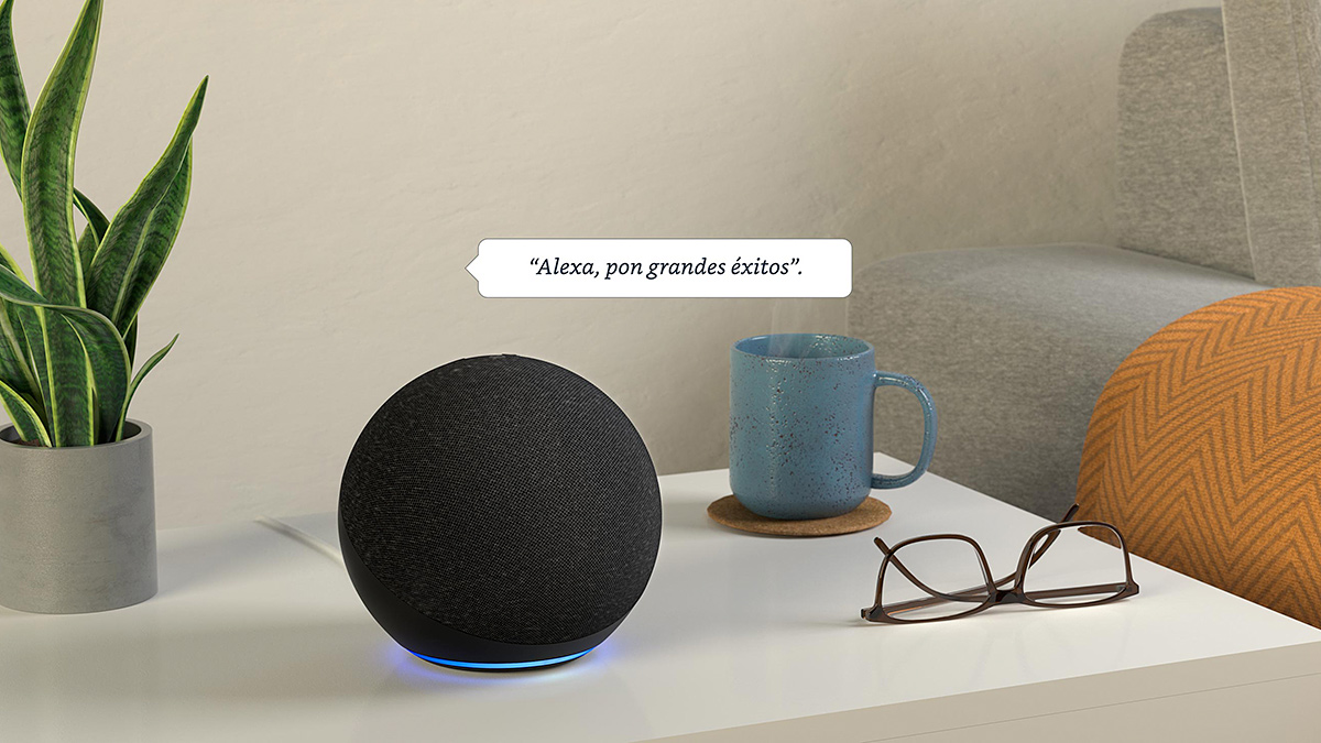 El altavoz Echo 4ª generación con Alexa, de Amazon