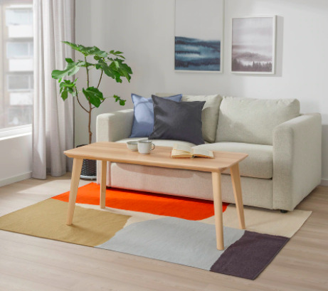 La alfombra TVINGSTRUP con descuento en Ikea