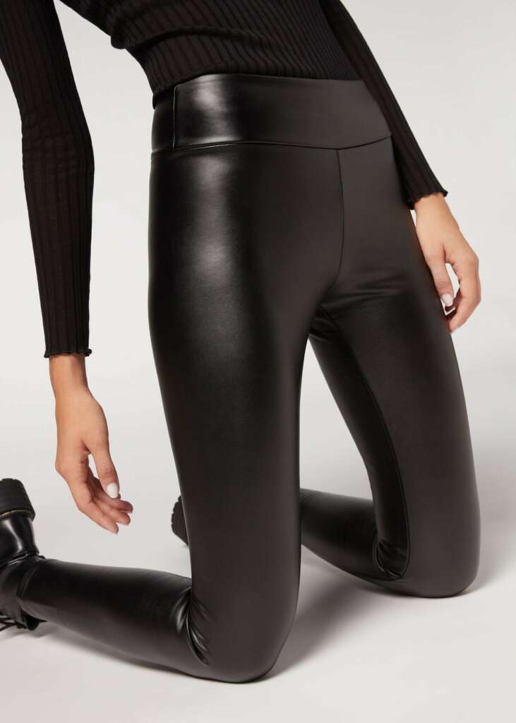 Calzedonia tiene unos leggins térmicos low cost piel con los que pasar frío e ir a la última moda