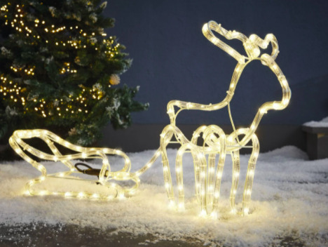 Lidl tiene figuras LED en 3D para Navidad a precio mínimo