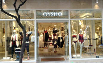 Fachada de tienda de Oysho