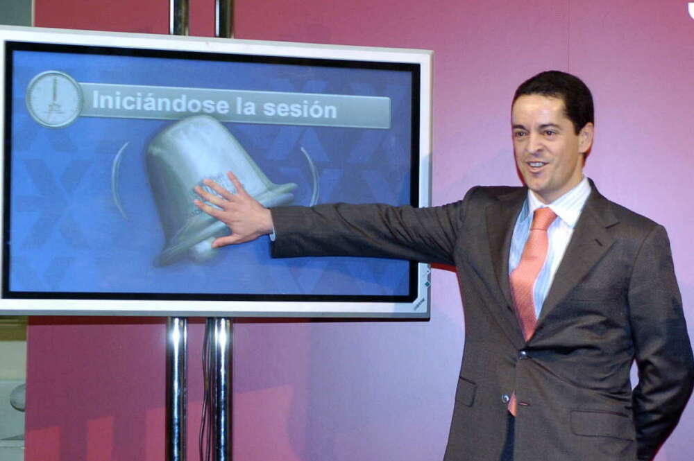 Enrique Bañuelos en 2006, cuando sacó a bolsa la inmobiliaria Astroc. EFE