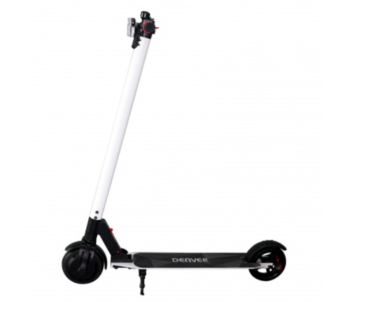 El Scooter Eléctrico Denver SCO-65220 300 W de color blanco que venden en Carrefour