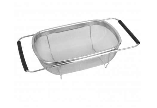 El escurridor extensible que venden en Carrefour