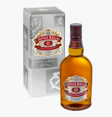 El whisky escocés Chivas Regal  de 12 años a la venta en Mercadona