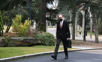 El ministro de Universidades, Joan Subirats, en el complejo de La Moncloa. Foto: Pool Moncloa/Fernando Calvo