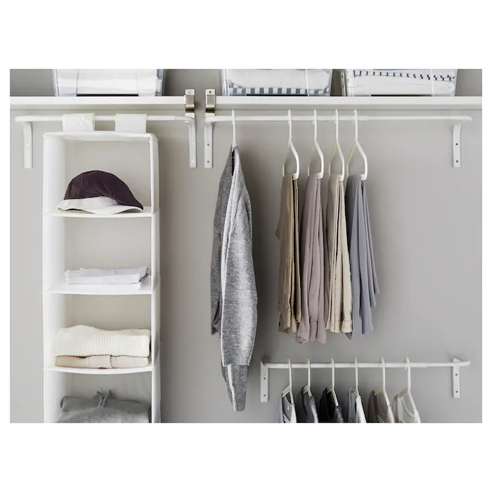 La barra-perchero de Ikea 