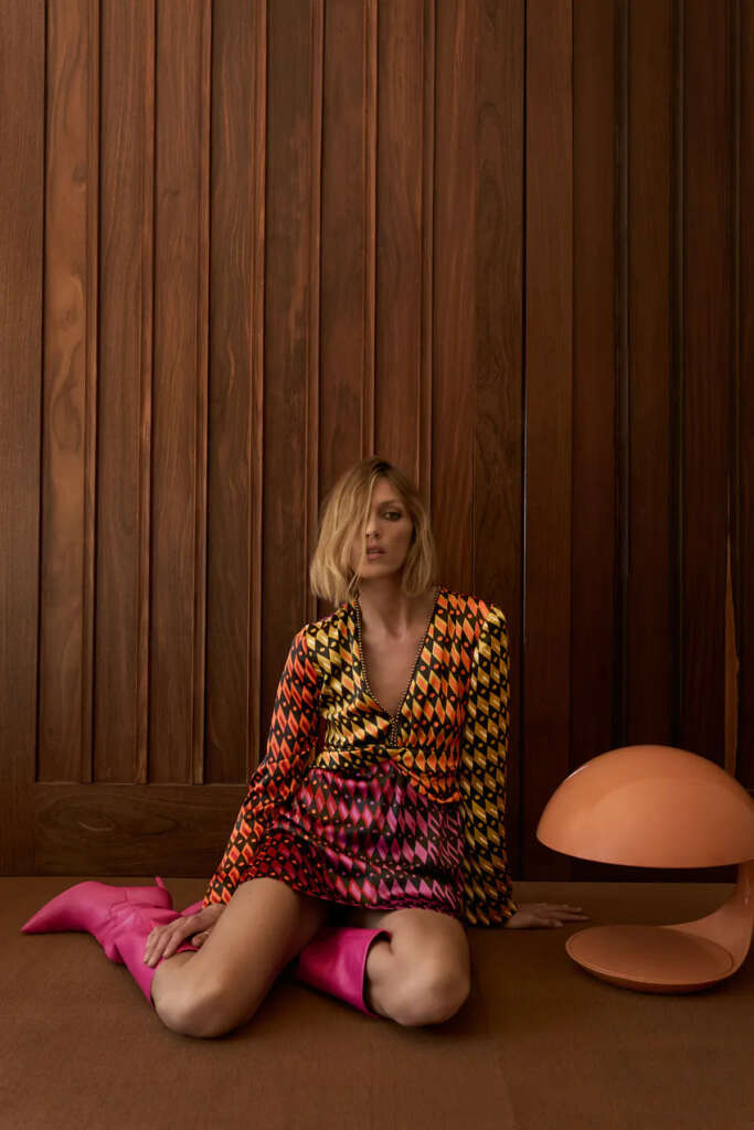 Vestido primavera-verano de Zara