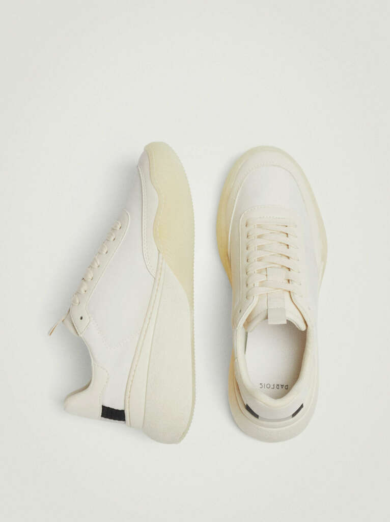 Las 'white sneakers' de la marca Parfois