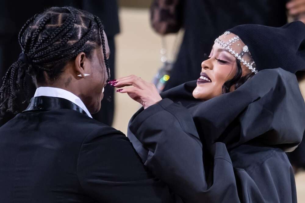 La cantante Rihanna junto con su marido A$AP Rocky