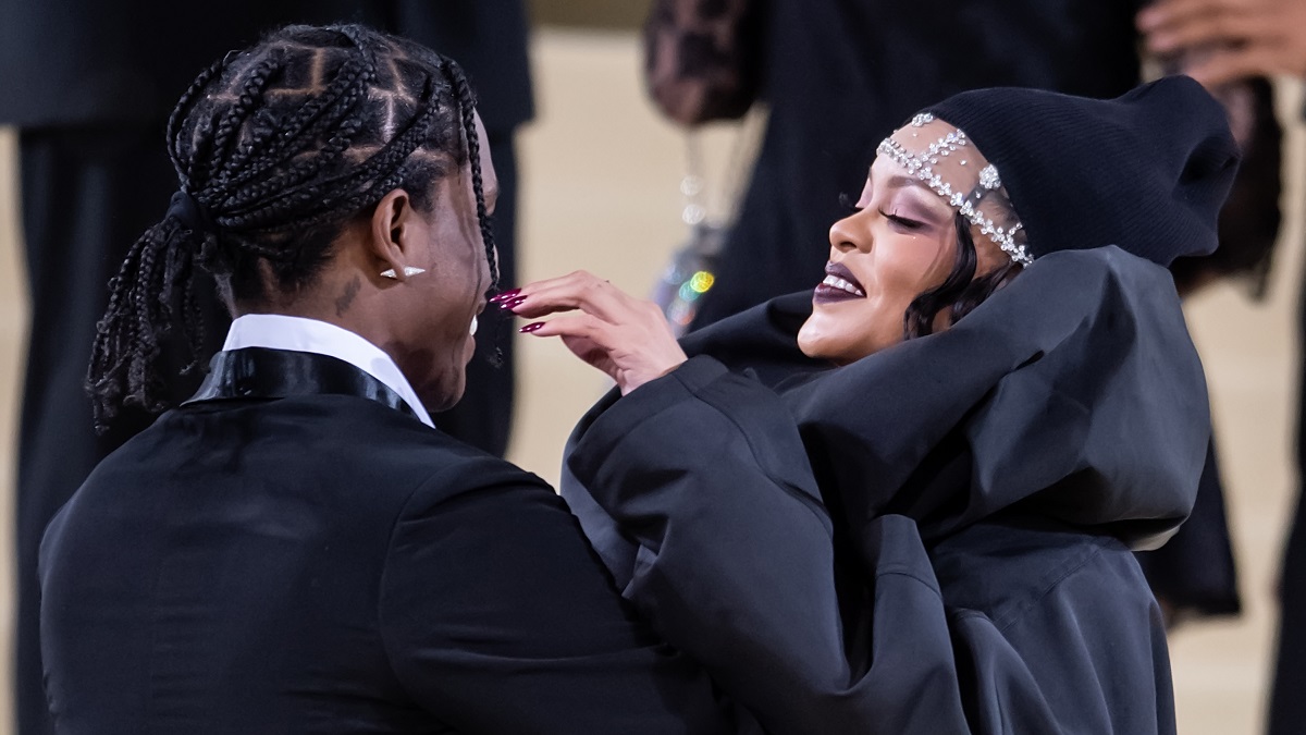 La cantante Rihanna junto con su marido A$AP Rocky