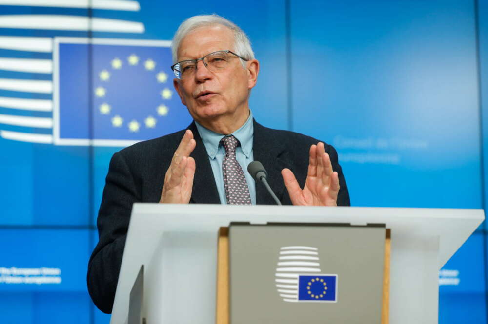 Josep Borrell ha pedido altura de miras a los países de la UE para ayudar a Ucrania frente a Rusia