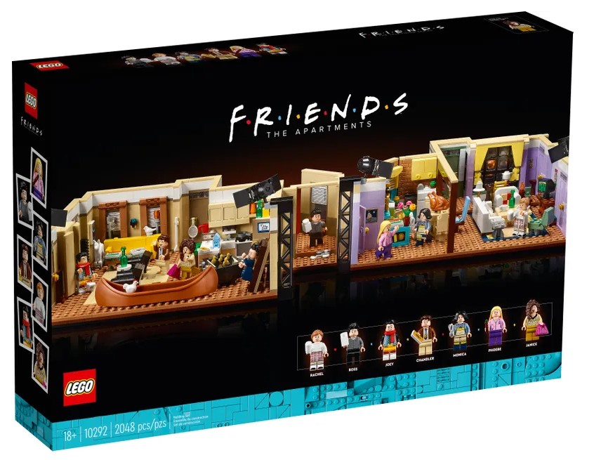 Si eres fan de F.R.I.E.N.D.S no te podrás perder este Lego