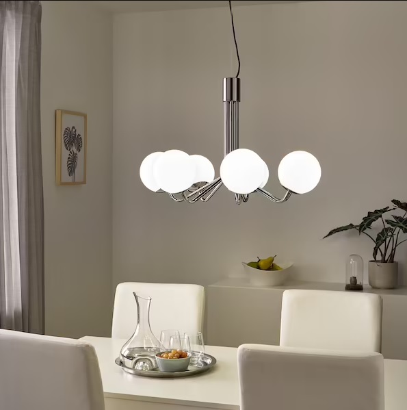 Majestuosas lámparas de techo de Ikea para iluminar tu hogar