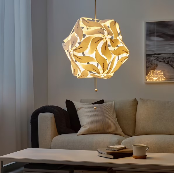 Majestuosas lámparas de techo de Ikea para iluminar tu hogar