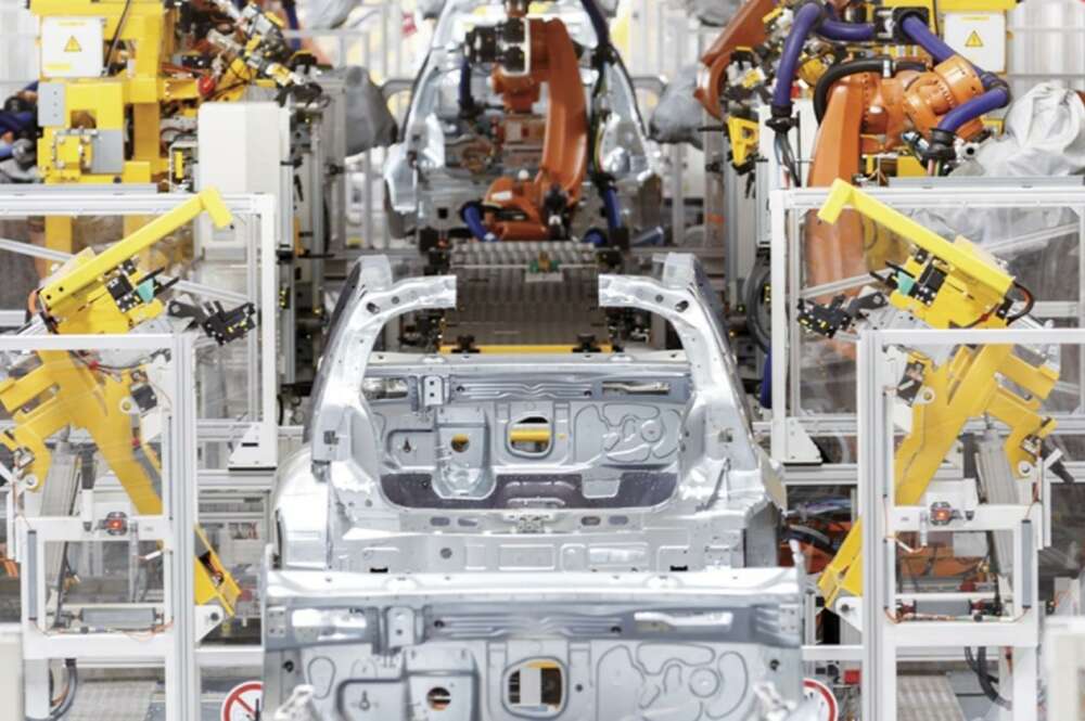 Planta de construcción de Volkswagen