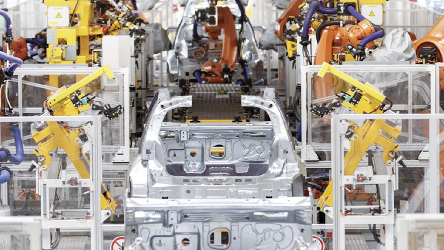 Planta de construcción de Volkswagen