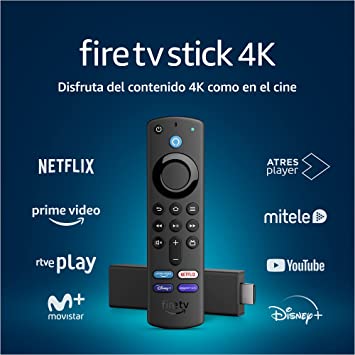 Si tu padre es fanático de todo tipo de películas o series en cualquier plataforma de streaming, este dispositivo es ideal para él. Es el Fire TV Stick 4K con mando que integra Alexa (e incluye controles de voz para el televisor). Disfruta como en el cine: imágenes vibrantes en calidad Ultra HD 4K, compatible con Dolby Vision, HDR y HDR10+...