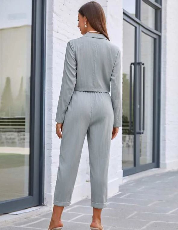 Shein lanza el conjunto de traje para mujer ideal para ir al trabajo o a la  oficina