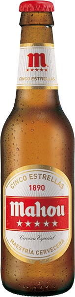 Mahou 5 estrellas cerveza especial