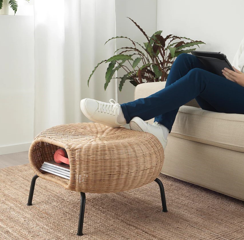 cazar Aumentar Acechar Este mueble de Ikea es un auténtico dos por uno que podrás utilizar como  reposapiés y mesilla a la vez - Economía Digital