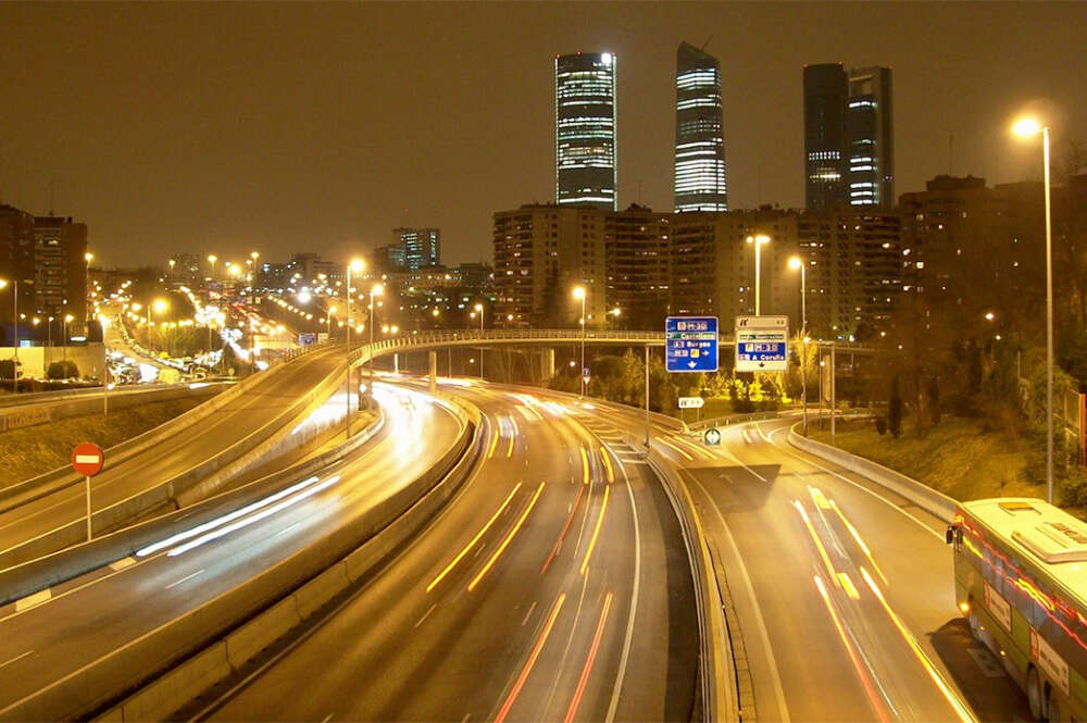 Una de las autovías construidas por Acciona. Foto: Acciona.