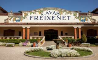 Entrada de la bodega Freixenet, en Sant Sadurní d’Anoia (Barcelona)