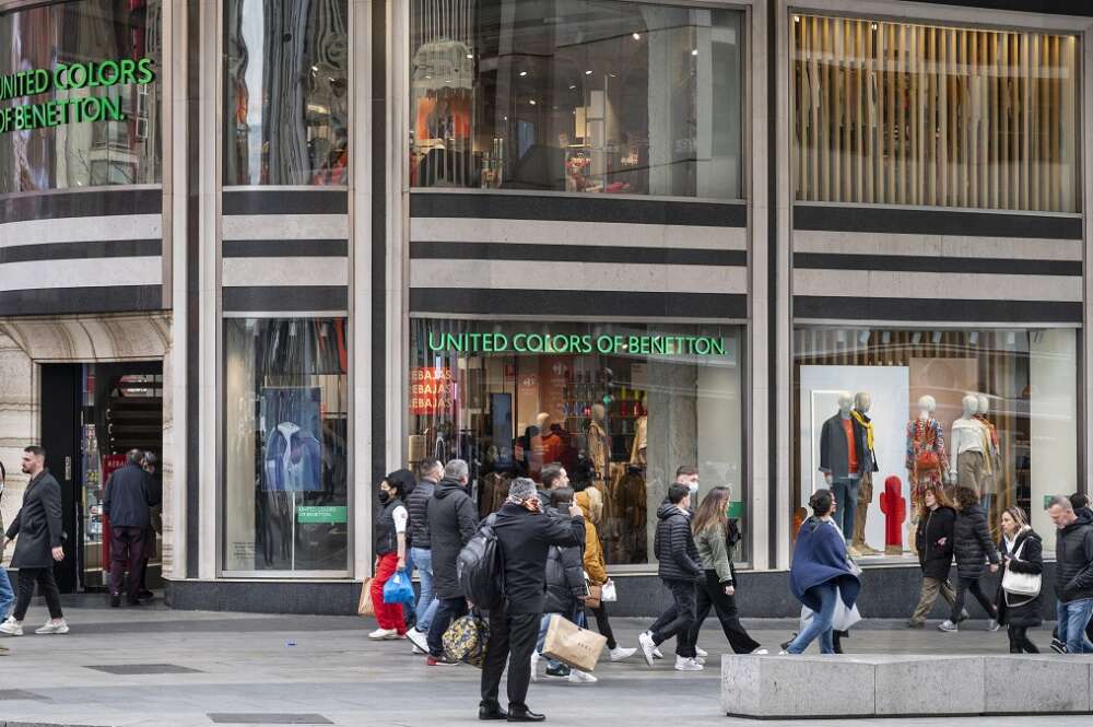 Tienda de Benetton en Gran Vía, Madrid