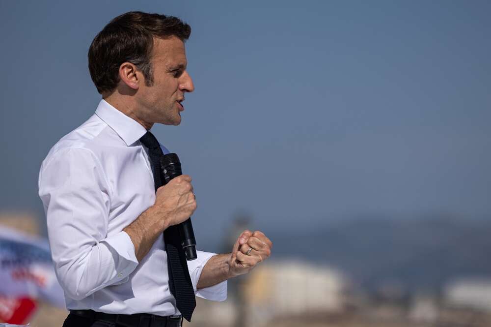 El presidente de la República francesa Emmanuel Macron