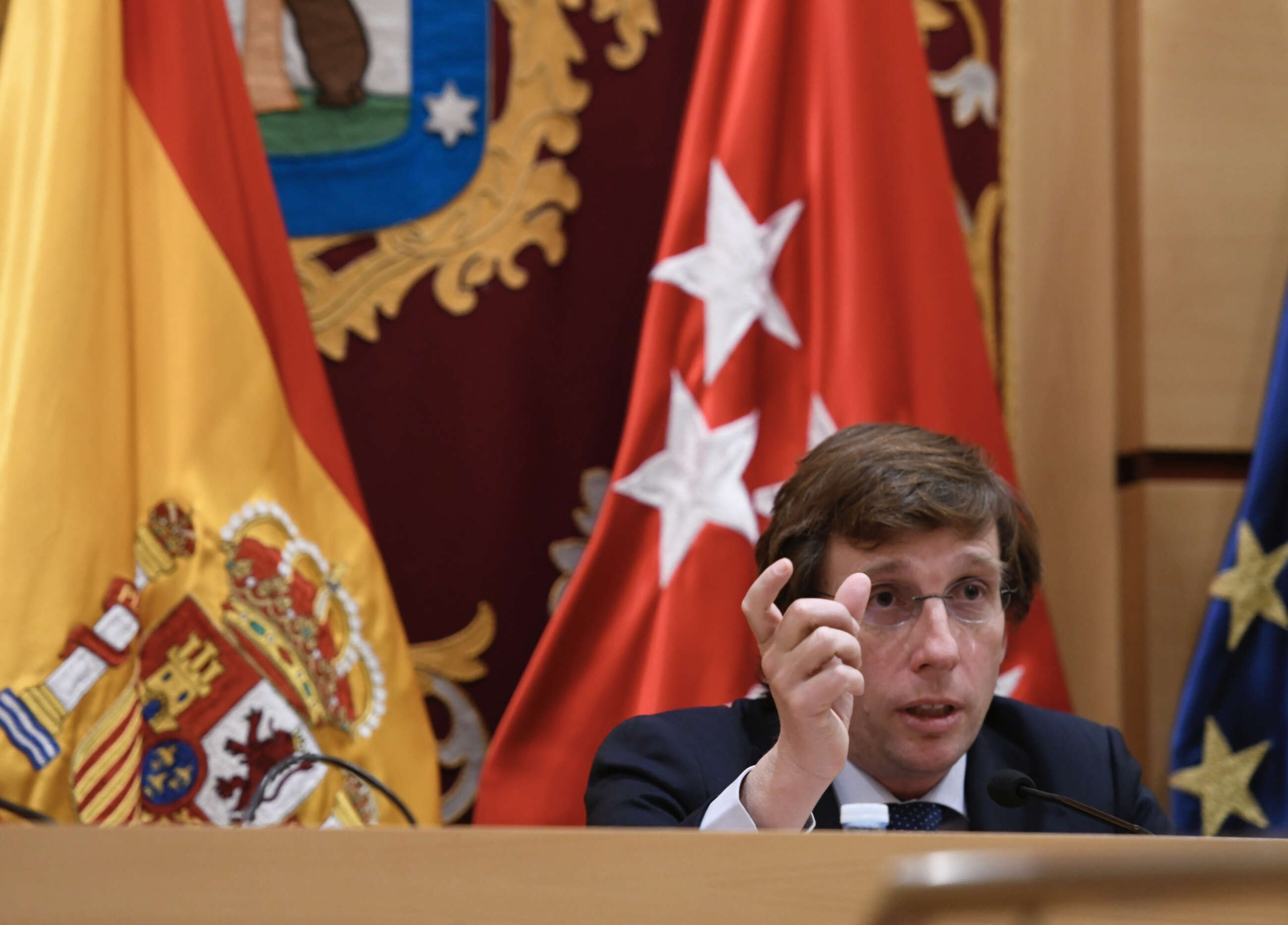 El alcalde de Madrid, José Luis Martínez-Almeida. EFE/Víctor Lerena.